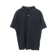 【二手】LOUIS VUITTONPolo 衫，Logo 刺繡，Damier 棋盤格紋，短袖，RM151Q H7Y40WJUV，純棉，男士，二手