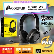 Corsair HS35 SURROUND v2 Multiplatform Gaming Headset [Dolby 7.1 Surround Sound/Lightweight/ICUE]