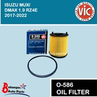 OIL FILTER ISUZU MUX/ DMAX 1.9 RZ4E 2017-2022 VIC O-586