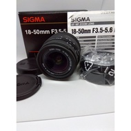 【Used】 SIGMA Zoom 18-50mm F3.5-5.6DC EFmount B18