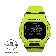 [Watchspree] Casio G-Shock G-SQUAD Bluetooth® Lime Green Resin Band Watch GBD200-9D GBD-200-9D GBD-2