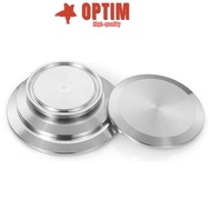 OPTIM Sanitary End Cap, 1.5" 2" 3" 4" 6" Stainless Steel Tri Clamp TC Blind Cover, Durable Quick Ope