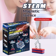 🧲W&F 12-in-1 Magnetic Levitation Kit DIY Science Toy | Build Floating Pen & Train | Physics STEM Exp