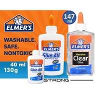 ELMER'S GLUE Washable Clear Glue / Glue-All Multi-Purpose White