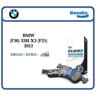 Bendix Euro Plus DB2223EURO Front Brake Pad - BMW (F30) 328I X3 (F25) 2012