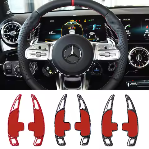 For Mercedes-Benz AMG steering wheel paddle shift AMG A35 A45 C43 C63 E63 S63 S65 CLA 35 45 63 G63 G