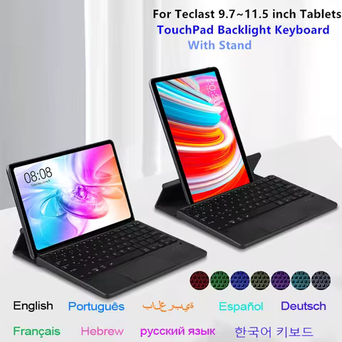 TouchPad Keyboard For Teclast M40 Pro M40 P20S P20HD M40 Plus P30s P40HD T40 Pro T50 M50 10.1 Tablet
