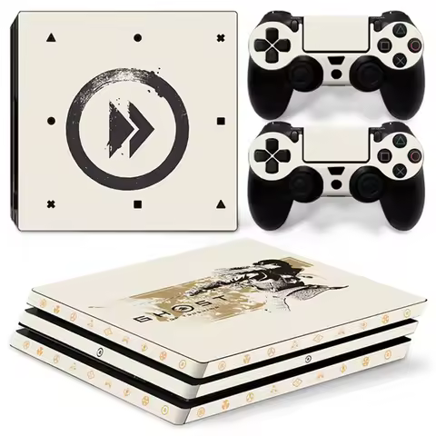 GAME PS4 PRO Slim Skin Sticker Decal Cover for ps4 Console and 2 Controllers PS4 pro slim Skin