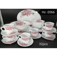 (32pcs)Opal dinner set