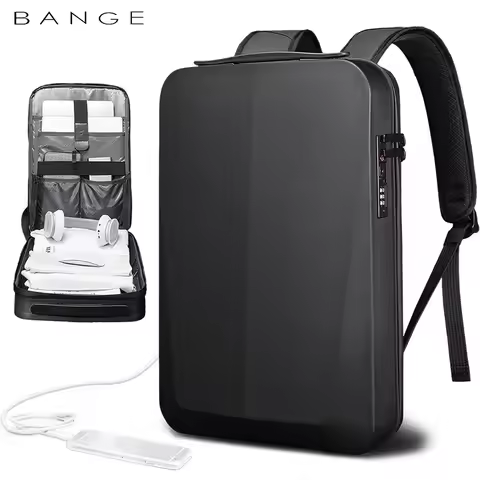 Bange 15.6 Inch Laptop Bagpack Men Elegant Waterproof Men's Usb Anti-Theft Computer Bag Big Capacity