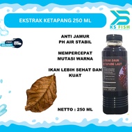 Original Concentrated Ketapang Leaf Extract Aquascape Aquarium Ornamental Fish Care Channa 250ML