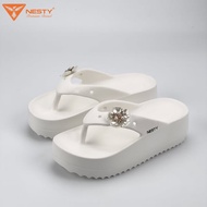 Dép Nữ Xỏ Ngón Nữ NESTY NE08 – Đế Cao Thời Trang Êm Chân