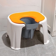 AT-🌞Potty Seat Stool for the Elderly and Pregnant Women, Bidet Wash Ass Medicine Bath Puerpera Bidet Domestic Toilet Sto