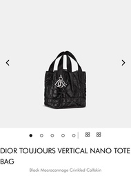 Dior outlet nano vertical toujours