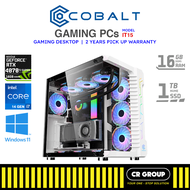 Cobalt Gaming Desktop PC IT15 - Intel i7-14700F - GeForce RTX 4070 Super 12GB - 16GB DDR5 RAM - 1TB SSD (2Yrs Pickup)