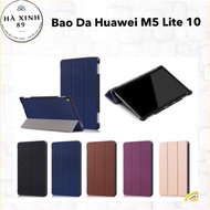 Huawei M5 Lite 10inch Smartcover Premium Leather Case - Automatic Off / Off Screen (With Movie Support)