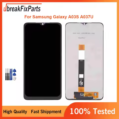 New LCD For Samsung Galaxy A03S A037U LCD Display Touch Screen Assembly Replacement for Samsung A03S