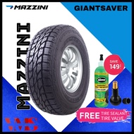 235/75R15 MAZZINI GIANTSAVER TUBELESS TIRE FOR CARS WITH FREE TIRE SEALANT&amp; TIRE VALVE