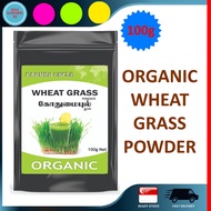 WHEATGRASS POWDER ORGANIC 100% PURE NATURAL - 100g | WHEAT GRASS