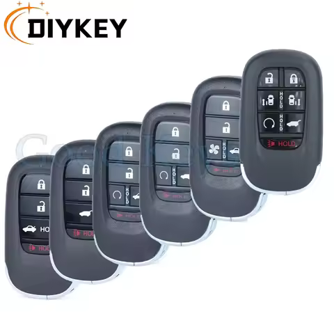 KEYECU KR5TP-4 433MHz Remote Key Fob for Honda Accord Pilot HR-V CR-V Civic 2022 2023 2024 2025 Odys