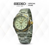 Jam Tangan Pria Seiko Kinetic Sport White Dial SKH166 SKH166P1