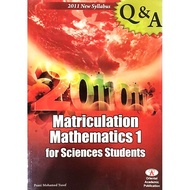 Q&A Matriculation Mathematics 1 for Science Students (OAP) [2011 Syllabus]