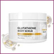 Body Scrub 250g Gentle Smooth Cleanser Brightening Body Scrub for Clean Women Men Hand Leg Arms Back