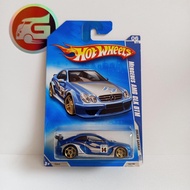 Hot Wheels Mercedes AMG CLK DTM 14 Dream Garage Blue Card (AKTA) - Hotwheels