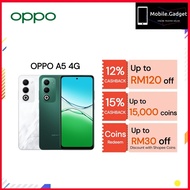 OPPO A5 4G Smartphone | 8+256 | IP65 Water and Dust Resistance | 6000mAh | 45W SUPERVOOC