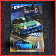 Hot Wheels Honda Civic Type R EK9 Falken 2024 Collections Series Hotwheels Honda Civic EK9 Falken Ty