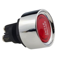 Tombol Engine Start Mobil Mudah Dipasang 50A 12V Tanpa Kunci Pivot Engine Start Bahan ABS Kualitas B