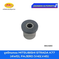 Control Arm Bushing MITSUBISHI STRADA K77 (4WD) PAJERO (V43 V45) 4X4 Brand RBI Upper And Lower