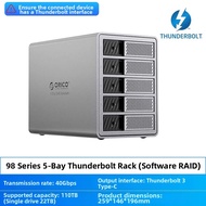 Orico | Thunderbolt 3 External Hard Drive Enclosure 5 Bay