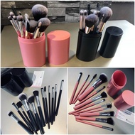 Bộ cọ hộp hồng đen makeup cá nhân 11 cây