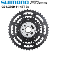 Shimano CUES เทป LG400 LG300จักรยานเสือภูเขา MTB LG300 9ความเร็ว11-36T 11-41T 11-46T 10ความเร็ว11-39