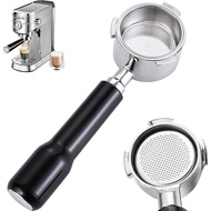 Portafilter Tanpa Dasar 51mm Serasi untuk Mesin Espresso CASABREWS CM5418, Siri 3700, Mesin Espresso