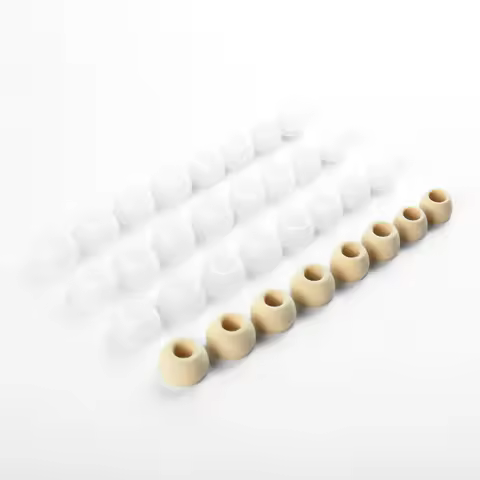 (S/M/L/XS) Soft Silicone Replacement Eartips Coffee Clear Earbuds Replacement Ear Pads For KBEAR KZ