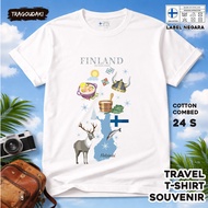 FINLAND 29-WEAR SOUVENIR T-SHIRT FINLAND COUNTRYTAG COTTON 24S PREMIUM GIFT SOUVENIR