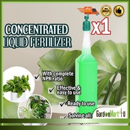 GM4U 38ML Concentrated Liquid Fertilizer For Plants NPK 1:2:1 Nutrition Solution Hydroponic Baja Air