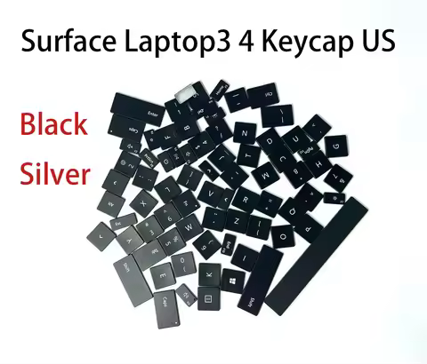 Original For Surface Laptop 3 4 Key Cap Keyboard Cap 1868 1867 1872 1873 1951 Set Of Keycaps Black S