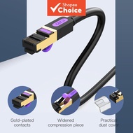 Vention Cat7 Ethernet Cable STP Flat 10Gbps High Speed RJ45 Internet Cord for Router Wifi PC Laptop 