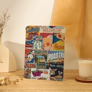 Cartoon Collage iPad Case,iPad Air Case For 13"/11"iPad Pro 2024,13"iPad Air 6 Case,iPad mini 6 Case