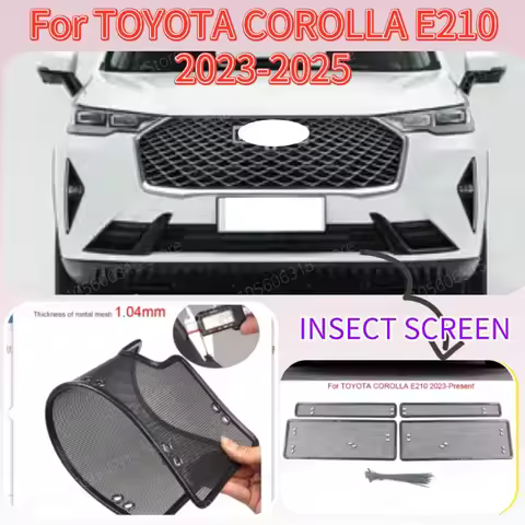 Car Insect-proof Air Inlet Protection Cover Airin Insert Net Vent Racing Grill Filter For TOYOTA COR