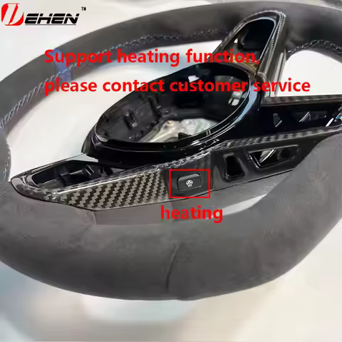 Carbon Fiber Steering Wheel for BMW G80/G82/G87 I3/I4 G20/G22/G23/G26/G29 M2/M3 New 2025 M4 Customiz