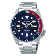 Seiko 5 Sports SRPD53K1 Automatic 100M Red &amp; Blue Dial Stainless Steel Bracelet Mens Watch