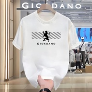 Giordano Men's Graphic T-Shirt Original Cotton Casual Short Sleeve T-Shirt Baju T Shirt Lelaki 4685