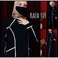 Abaya Exclusive Arab Saudi Gamis Hitam Turkey Dress Maxi 719