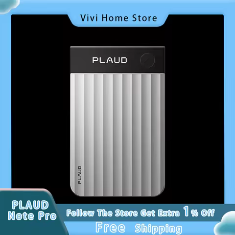 Global Version PLAUD Note Pro AI Voice Recorder Intelligent Speech To Text Device For Meeting Minute