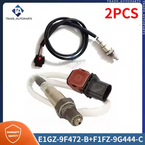 Set Of 2 Oxygen O2 Sensor E1GZ-9F472-B F1FZ-9G444-C For 2018 Ford Escape 1.5L Upstream & Downstream 
