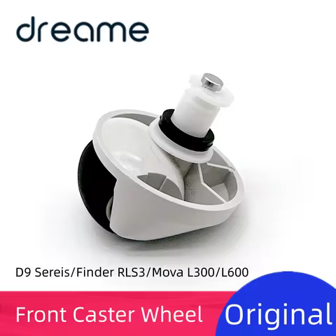 Original Dreame Front Caster Wheel for D9 /D9 Max / Finder RLS3 / Mova L300 / L600 Robot Vacuum Clea